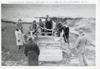 T.F. Borrowers Talking Over What to do with an Old Well in Davis County, Iowa