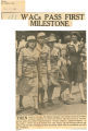WACs pass first milestone
