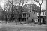 BI 217  Harris hotel, Old Burlington Hospital, log cabin