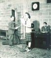Radio program in progress, The University of Iowa, April 3, 1941