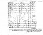 Iowa land survey map of t073n, r037w
