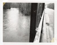 Flint River after 4 inch rain on Ridge Road