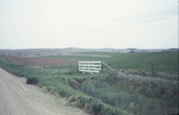 Farmland with fence, 1988 