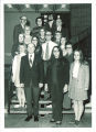 School of Library Science graduates and faculty, The University of Iowa, December 1972