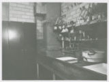 Experiment Station photo lab sink, supplies, and cabinets
