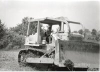 2002 Harold Baker on earthmoving machine