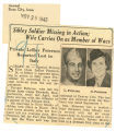 Sibley soldier missing in action; wife carries on as member of Wacs