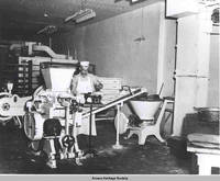 Bakery interior, Upper South Amana, Iowa, 1950s