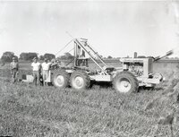 Nicholson Brothers stand by Spreichers Tandem Traction Trencher