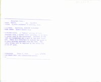 E-11 structure site before built, 1964