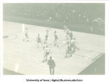 Iowa-Indiana basketball game, The University of Iowa, 1930s
