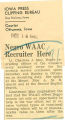 Negro WAAC recruiter here