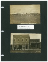 Old Lumber yard, 1909 and Opera House, n.d.