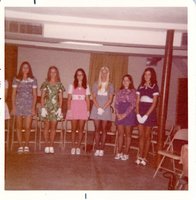 Davis County Queen of Conservation Contestants in 1973