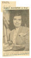 Hoot's daughter a WAC