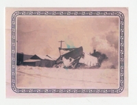 Kalona Depot in 1936 Snowstorm
