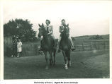 Horseback riding, The University of Iowa, 1950s