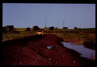 Larry Braby's Farm Before and After a Wetland Construction Project.