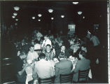 In the Law Commons dining room, the University of Iowa, fall 1948