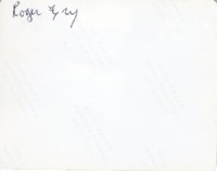 Roger Fry Sits at Desk