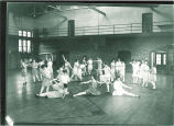 Fancy dance in women's gym class, The University of Iowa, 1910s