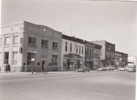 0117 South side of square looking west in the 1950's