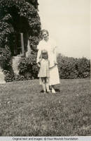 Nanny standing by Frindy