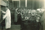 Men working in a laboratory, The University of Iowa, 1930s