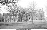 Old Science Hall in original location, The University of Iowa, 1900s