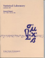 Statistical Laboratory Annual Report, July 1, 1993 to June 30, 1994