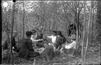 UP414 Picnic in woods