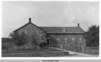 Communal residence and church building, Homestead, Iowa, 1919
