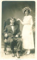 Young couple, Lamont, Iowa, 1900s