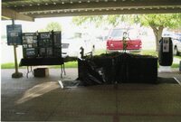 2010  Fair Both Display Table With Plants 