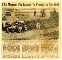 FAA members put lessons to practice in the field. 