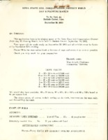 Field Day exhibitor form, 1960 