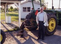 1994 - Tractor and Whirlwind Terracer on Display