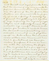 50. General Samuel R. Curtis to Lincoln on fugitive slaves in military camps