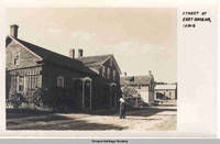 Street scene at East Amana, Iowa, East Amana, Iowa, 1900s