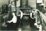 Students in a laboratory, The University of Iowa, 1930s