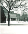 Field House in winter, the University of Iowa, ca. 1956