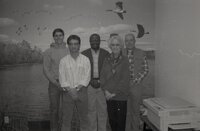  1991   Employees -  Front - Dorothy Davis &amp; Doug Ensminger. Back - John Fruehling, Terry Cosby &amp; John Horan. 