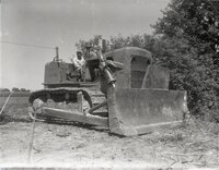 Lawrence Whipple on Allis Chalmers Bulldozers