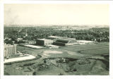 Field House and Armory viewed from the northwest, the University of Iowa, 1930