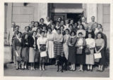 Library staff, 1955