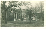 East side of Macbride Hall, the University of Iowa, 1950s?