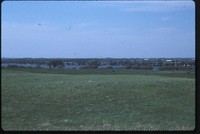 Pasture above East Lake Okoboji.