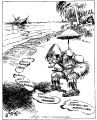 Robinson Crusoe discovers he is not alone on the island.