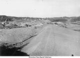Iowa River dike construction, Iowa City, Iowa, ca. 1934