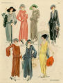 Drop waisted evening dresses